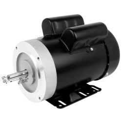 1.5HP Electric Motor 3450RPM Reversible Single Phase 56C Frame General Purpose Motor for Agricultural Machinery General Equipment 5/8