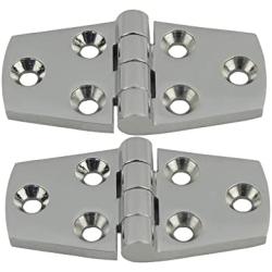 Ayunwei 3’’ x 1.5’’ Door Hinge 316 Stainless Steel Marine Grade Hinges for Boat, Cabinet, Hatch, RVs of 2 pcs