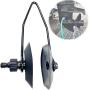 TuoP Boat Motor Flusher - Outboard Engine Water Ear Muffs Flush Away Sand/Salt for Marine Hardware Accessories, Universal Rectangular Cap