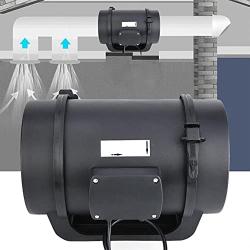 LRXDL 8 Inch Motor Ventilation Exhaust Fan Air Vent Duct Fan Adjustable Speed Controller 200mm Window Fan