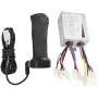 Pilipane 500W Motor Brushed Speed Controller with Throttle Throttle Grip Electric Bicycle Throttle Grip for Electric Bicycle Scooter Tricycle