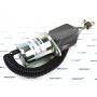 129953-77811 1751ES-12A3UC12B1S SA-4673-S 12V Fuel Stop Solenoid -SINOCMP Excavator Flameout Solenoid 3 Pins Plug for Hyundai R60-5 R210-5 R335-7 Yanmar Engine 4TNE94 Parts, 3 Month Warranty