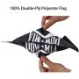 Motorcycle 6x9 Flags Flag Mounts, Pow Mia US Flag Patriots Vivid Color - you are Not Forgotten Prisoner of War Flags Luggage Rack Flagpole