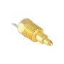 Fan Temperature Switch, Cooling Fan Thermostat Switch with Hexagonal Nut, 185 to 175 Degree Electric Engine 3/8 inch Temperature Sensor Switch with Pipe Thread for Fan