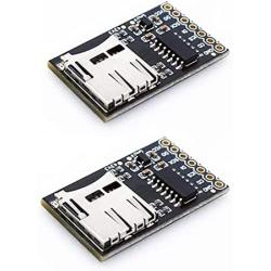 Treedix 2pcs Level Shifting MicroSD Breakout Board with SPI Interface Onboard Level Conversion for Arduino UNO R3