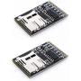 Treedix 2pcs Level Shifting MicroSD Breakout Board with SPI Interface Onboard Level Conversion for Arduino UNO R3