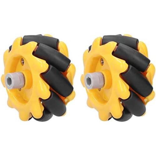 Mecanum Wheel 48mm Omni-Directional Wheel Smart Robot Car Accessories DIY Toy Components (1 Pair)