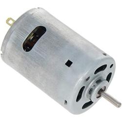 Fielect 2 Pcs DC Motor 24V 10000RPM 0.2A Micro Motor Mini Motor Electric Motor Round Shaft for RC Boat DIY Airplane Toys Model DIY Hobby