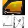 A-Premium Power Electric Window Regulator without Motor Compatible with Town & Country Dodge Grand Caravan Ram C/V Volkswagen Routan 2008-2018 Front Passenger Side