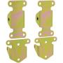 Small Block Chevy Solid Engine Mount Kit - Motor Mounts and Frame Mounts for SBC 283 327 350 400 Small Block Chevy Off Road Racing