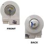 New OEM Produced for Samsung DA31-00146H Refrigerator Fan Motor by OEM Mania Replacement Part
