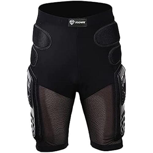 SULAITE ULAITE Motorcycle Outdoor Padded Shorts Protective Racing Shorts for Skating Skateboards Scooters