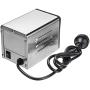 NOMAL Universal Grill Electric BBQ Spit Motor Stainless Steel Rotisserie Roaster Electric Replacement Rotisserie Motor 110 V 15W for Most Burner Grills Camping Party Cooking Roast Lamb (Sliver)