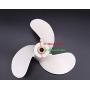 SouthMarine Boat Engine 7 1/4X6-BS 6L5-45943-00-00 F2.6-03010000 Propeller for Yamaha Parsun Makara 2.5HP 3HP 4HP 5HP F2.5A 3A Malta Outboard Motors 7.25x6