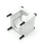 Nema23 Stepper Motor Mount Base 57 Stepping Motor Bracket Clamp Support Holder with 4pcs Installation Screws Aluminium Oxide for CNC Router Machine