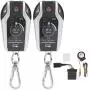 Motorcycle Alarm System,Yctze 2 Way Alarm System Universal ABS Motorcycle Anti‑Theft Remote Control for Security 12V with Remote Start for Most Motorcycle