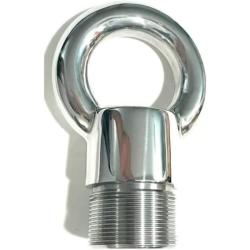 V G Parts Forged Stainless Steel Lifting Eye Tool for the replacement of Mercury Mercruiser Marine Yamaha Outboard Replaces 91-904551, 910904551-1, Made from High Strength Forged Stainless Steel