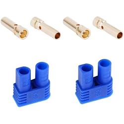 Heyiarbeit 2 Sets EC2 Connector 2mm Gold Bullet Banana Plug Female for RC ESC Lipo Battery Electric Motor DIY