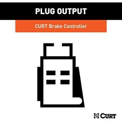 CURT 51515 Quick Plug Universal Electric Trailer Brake Controller Wiring Harness