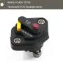 T Tocas 32V DC Circuit Breaker with Manual Reset Button Switchable 12V 24V 15A T3
