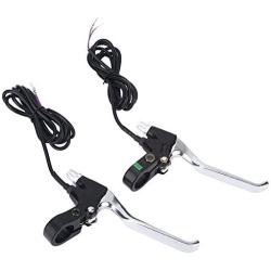 1 Pair 2 Wires Universal Left Right Brakes E Bike Brake Lever V Brake Lever Replacement Parts