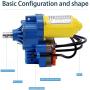 Patioer Greenhouse Roll Up Motor DC 24V for Greenhouse Ventilation
