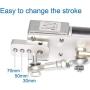 Moteur DC Pangocho Jinchao - Alimentation Électronique 110V-240V, Contrôleur PWM de Vitesse, Actionneur Linéaire Moteur Récupératif, Facile à Installer (Vitesse (RPM) : 200rpm, Tension (V) : 12V)