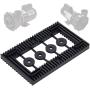 Swess Pool Pump Pad Anti-Vibration Hot Tub Pump Motor Mount Base Pad for Quiet Effectively Reduce Noise 95% Rubber