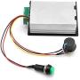 DC PWM Motor Speed Controller Adjustable LCD Motor Regulator 6-60V 12V 24V 36V 48V 30A Start Stop Switch Governor