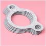 Good Abrasion Resistance 5pcs/lot Carburetor Intake Gasket for Honda GX240 GX270 GX340 GX390 8HP 9HP 11HP 13HP Lawn Mower Engine Motor Part Perfect fit