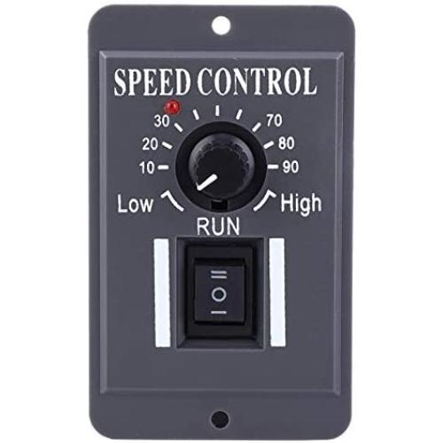 Égaliseur de vitesse fou pour moteur DC, contrôleur de vitesse DC, interrupteur de commande stable pour la régulation de vitesse des moteurs DC 12V/24V/36V/48V de type panneau 6A Égaliseur de vitesse fou pour moteur DC, contrôleur de vitesse DC, interrupteur de commande stable pour la régulation de vitesse des moteurs DC 12V/24V/36V/48V de type panneau 6A