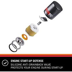 K&N Premium Oil Filter: Designed to Protect your Engine: Compatible with Select 2008-2020 TOYOTA/LEXUS/SCION/PONTIAC (C-HR, Corolla, Prius, Matrix, CT200h, iM, xD, Vibe), PS-7021