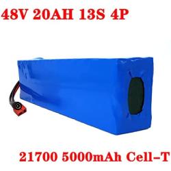 Wnicek E-Bike Battery 48V Lithium Battery Pack 20AH Li-ion Battery, for 500W 750W 1000W Motor Fit for Electric Bicycle Scooter Electric Tricycles Golf Cart with Charger and BMS