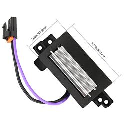 Blower Motor Resistor 4P1516 Mt1805 Ru-631 Ja1639 Bmr34 Compatible with Chevy Silverado, Trailblazer, Cadillac Escalade, GMC Envoy, Sierra