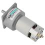 DC 12V/24V 35W Micro-Reduction Gear Motor Metal Gear Motor Speed Adjustable CW/CCW Suitable for Office, Home Automation, Production Renovation, Safety Equipment(12v10 Turn)