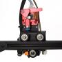 Zeberoxyz Upgrade Direct Drive Dual Gear Extruder Support Kit with Stepper Motor, Easy Print Filament for Ender-3, Ender 3 Pro,CR-10,CR-10S Extruder Adapter (Dual Gear Extruder Support Kit- Motor)