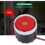 1 Pcs 120dB DC 12V Electronic Wired Alarm, Wired Continuous Sound Electronic Alarm Buzzer Sound Alarm System Warning Horn for Home Security