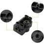 NOKINS Golf Cart MCOR Throttle Potentiometer Fit for Club Car Precedent Electric 2004-2011 Golf Cart MCOR Motor Controller Input, Replace OEM# 103327901