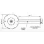 Synchronous Motor 24 VAC 6 Poles Controlled