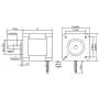 STEPPERONLINE Nema 17 Bipolar Stepper 0.9deg(400 steps/rev) 1.68A 44Ncm(62.3oz.in) Motor