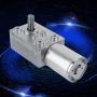 DC 12V Worm Gear Motor Reduction Electric Motor Reversible High Torque Turbo Electric Geared Gear Box with Self Lock Design(62RPM)