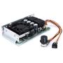 Xuulan Xianglaa-Motor 3000W 10-50V DC Motor, Speed Controller 100A Programable Reversible PWM Control Motor, Wide Range of Applications