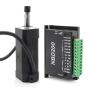 RATTMMOTOR 104W Brushless Spindle Motor Kit CNC Square Mini Brushless DC Spindle Motor 10800RPM ER8 42mm+ 24V Brushless Spindle Motor Driver 5A Spindle Motor Controller for CNC Router Milling Machine