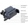 Air Vent Cell Phone Mount,Electric Automatic Locking Universal Car Phone Cradle,Stable Universal Phone Holder