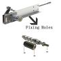 JQDML DIY Reciprocating Linear Actuator Kit Motor DC 24V High Torque 40 lbs, Max Speed 120RPM,Stroke Adjustable 1.2