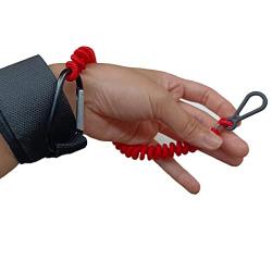8M0092850 Boat Kill Switch Lanyard with Wrist Replacement for Mercury Marine Boat Emergency Stop Switch Safety Lanyard Cord 54 Inch/137 Long -Replace 15920T54 (Aluminum Alloy Clip Red 1Pcs)
