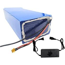 Jieoto 72V 20Ah 30Ah 40Ah Lithium Battery Electric Motorcycle Rechargeable Lithium Battery Pack for Electric Tricycle Replace LiFePO4 Battery Electric Scooter(with Charger+ XT60 Plug)