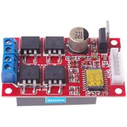 SMAKN PWM Controller Reversible High Power 2 Way DC Motor Driver Board Module H-Bridge DC 11-36V 12V/24V/36V 450W