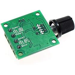 Jinchao-Dc Motor Speed Controller Low Motor, Speed Controller PWM 0~100% Adjustable Module, DC 1.8V 5V 6V 12V 2A PWM Motor, Easy to Install