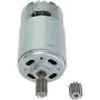 SHENGLE 2 Pcs 550 35000RPM Electric Motor High Speed RS550 12V Motor Gearbox Accessories for Power Wheels Children Ride On Car Replacement Parts